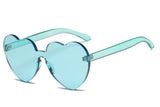 Retro Love Heart Sunglasses For Women