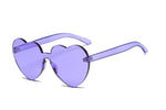 Retro Love Heart Sunglasses For Women