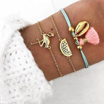 Women Stone Jewelry Bracelet Sets