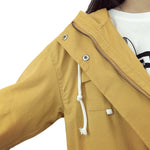 Women's Classic Hooded Trench Coat